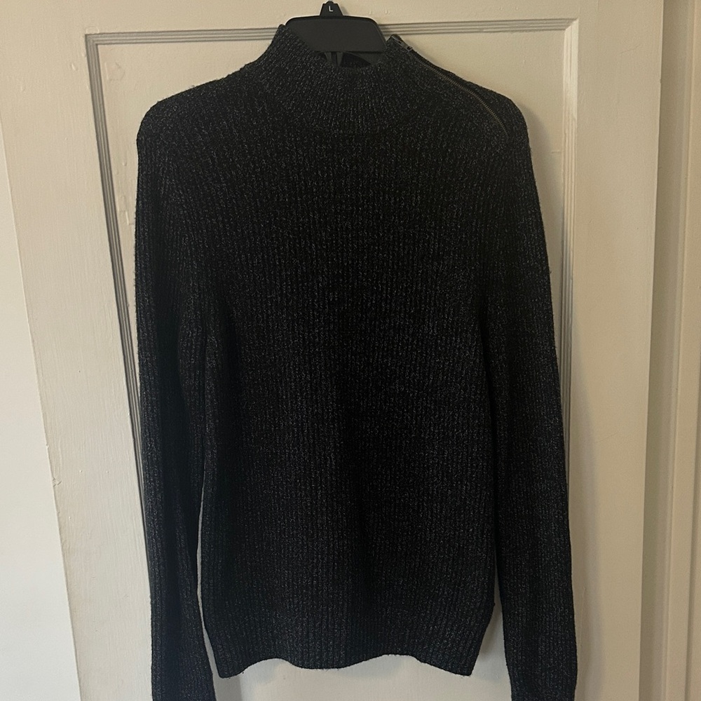 Banana Republic Men's Black Turtleneck Sweater